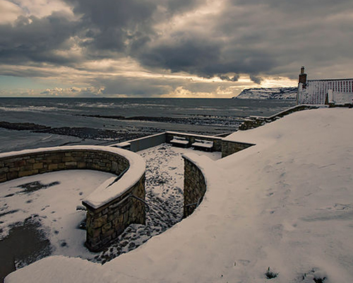 Snowy View from the Quarterdeck